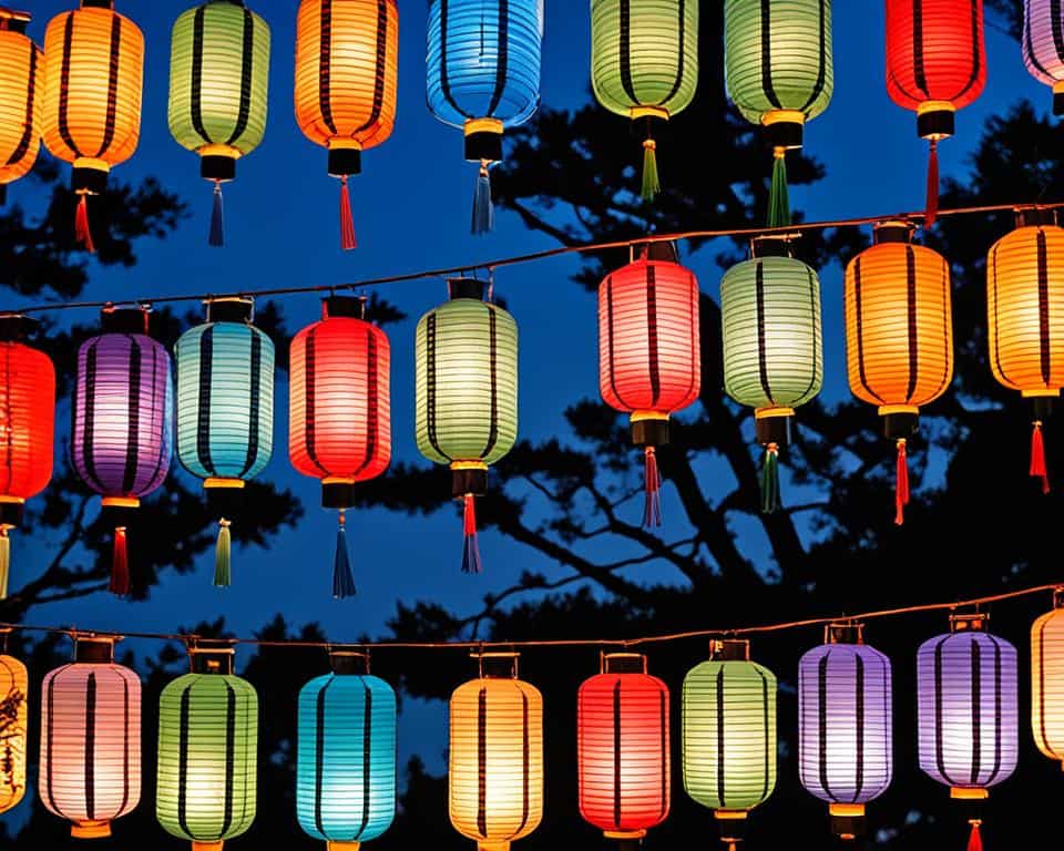 Asian lanterns