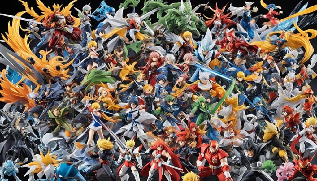 Various Types of Anime Figures